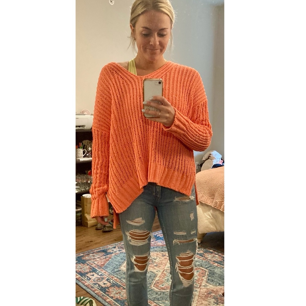 Lightweight, Pink Lily Sweater
